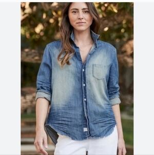 Frank & Eileen Blue Denim Shirt